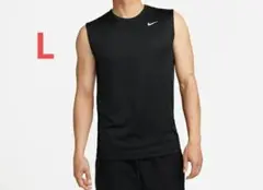 ナイキ NIKE ノースリーブ Tシャツ DX0992 黒　Lサイズ