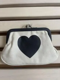 新品　がま口　ハート