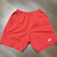YONEX レッドパンツ Sサイズ