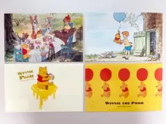くまのプーさん　チケットファイル　4種　未使用
