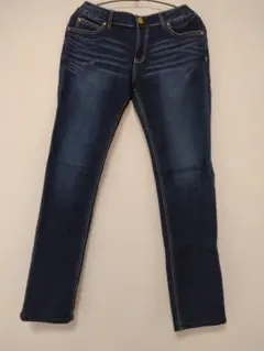 ダークブルー パンツ ボトムス デニム L