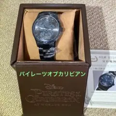 Disney パイレーツ・オブ・カリビアン ブラックウォッチ　腕時計　未使用