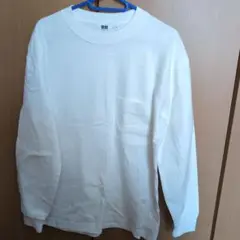 UNIQLO U ホワイト 長袖カットソー S