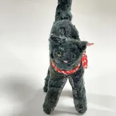ミナペルホネン Voix ネコ 猫 ぬいぐるみ チャーム アンティーク風