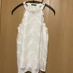 MOTF ノースリーブ ホワイト S
