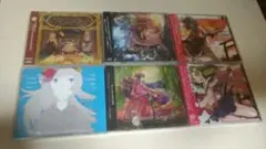 新品　未使用　東方系同人音楽CD。同人音楽CD　東方CD アニメ　６枚セット