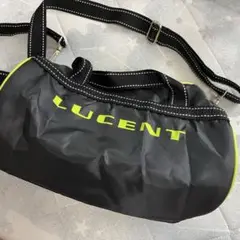 【未使用】LUCENT ボストンバッグ ブラック/イエロー
