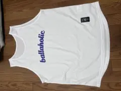 ballaholic ホワイト タンクトップ