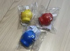 ベイビークラッピー プルバックカー 赤色 黄色 青色