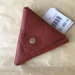 三角 小銭入れ メンズ コインケース 小さい 本革 レザー 小銭ケース