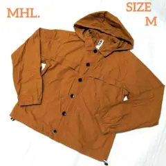 MHL. マーガレットハウエル パッカブルパーカー M オレンジ 美品
