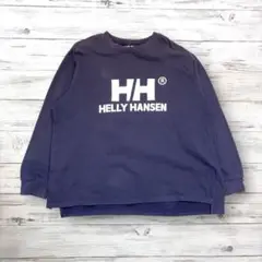 HELLYHANSEN ヘリーハンセン スウェット デカロゴ 紺 M 0360