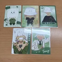 日常組 トラゾー トレーディングカード 箔押し コンプリート