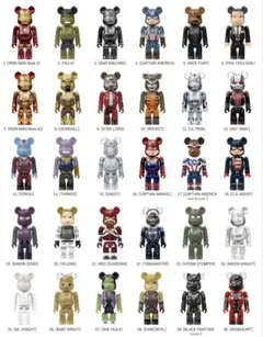 MARVEL ベアブリック ハッピーくじ