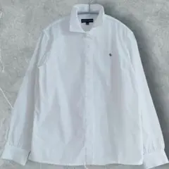 【美品】 ラルフローレン 160　長袖 シャツ 白 キッズ 隠しボタン