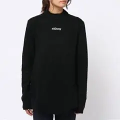stussy stussy women リブスリットロングTシャツ トレーナー