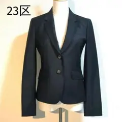 23区 TESSUTI BAHARIYE 高級生地 パンツスーツ ネイビー 42 23区 TESSUTI BAHARIYE 高級生地 パンツスーツ ネイビー 42