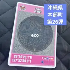 第26弾マンホールカード　沖縄県本部町