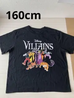 未使用　ディズニー ヴィランズ 悪役 Tシャツ 半袖 女の子　Tシャツ160cm