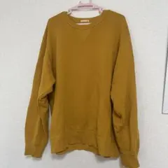 GU マスタード スウェット XL