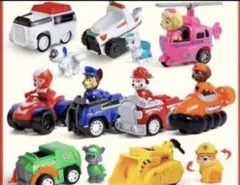 パウパトロール プルバックカー9体 箱なし
