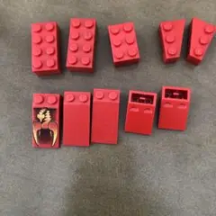 レゴ パーツ ブロック 赤