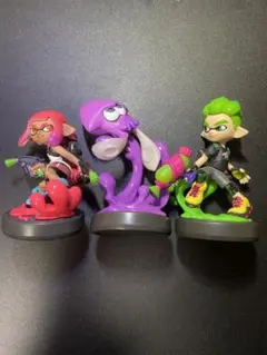 11/6まで大幅値下げ中!!amiiboスプラトゥーン 3点
