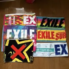EXILE ツアータオル　5枚