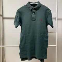 【USA製】Polo by Ralph Lauren グリーンポロシャツ S