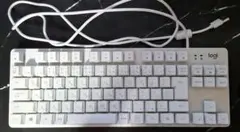 logi XK35 ホワイト キーボード 本体