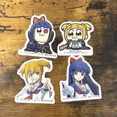 ポプテギアス ステッカー ポプ子 & ピピ美