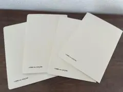 COMMEdesGARCONS コムデギャルソン 無地ノート