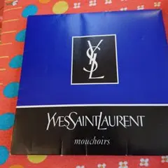 Yves Saint Laurent ハンカチ ブラウン