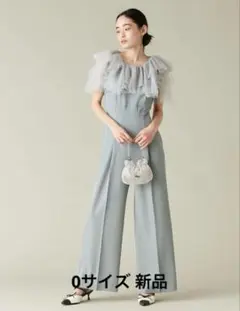 リリーブラウン LILY BROWN ボレロセットコンビネゾンBLU0新品