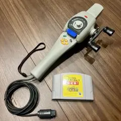 【美品】Nintendo64 糸井重里のバス釣りNo.1 決定版！＋つりコン64