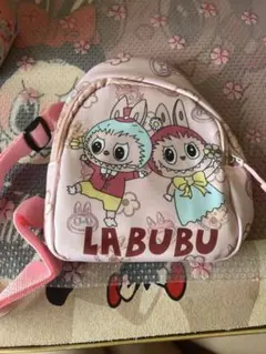 LA BUBU キャラクターポシェット ピンク
