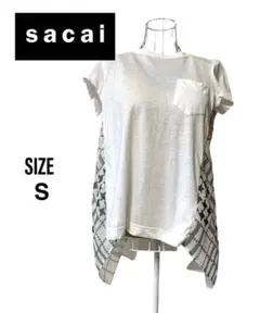 sacai Tシャツ 白 スター☆ 3134サイズ 1
