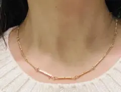 18k デザイン ネックレス 7.53g ※最終価格‼︎