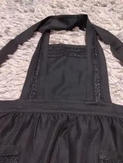黒エプロン/新品//