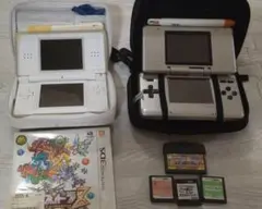 ニンテンドーDS Lite ホワイトとニンテンドーDS シルバー