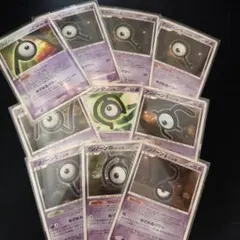 10枚セット/アンノーン ダイヤモンド&パール 2005-2007
