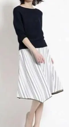 【美品】クードシャンス　アシンメトリー　リバーシブルスカート