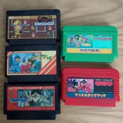 【ジャンク】ファミコンソフトまとめ売り