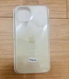 【新品未使用】iPhone 15 シリコンケース ホワイト