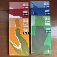 【5年下】四谷大塚予習シリーズ4教科セット