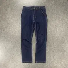 グラミチ デニム NN ニューナロー パンツ ジャストカット ストレッチ ブルー