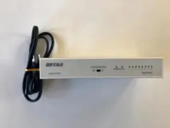 8ポートギガHUB、BUFFALO LSW6-GT-8NS電源内蔵・金属筐体