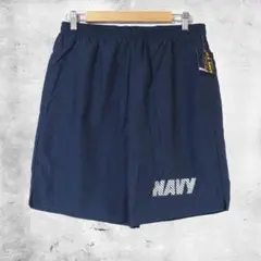【DEADSTOCK】 US NAVY トレーニングショーツ 6インチ Lサイズ