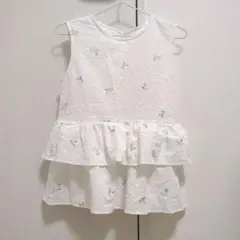しまむら　ティアードブラウス