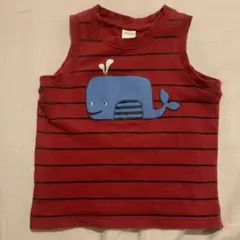 GYMBoree クジラプリント タンクトップ 2T(約84〜91.5)